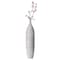 Uniquewise Modern Decorative Bottle Shape White Floor Vase Ribbed Design, 34 Inch QI004177.M - alternate 1